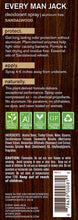 Load image into Gallery viewer, Every Man Jack Quick Dry Deodorant Spray-Sandalwood 3.5oz