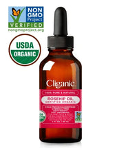 Load image into Gallery viewer, Cliganic Organic Rosehip Oil