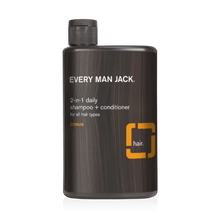 Carregar imagem no visualizador da galeria, Every Man Jack 2-in-1 daily Shampoo+Conditioner-Citrus 13.5 fl oz