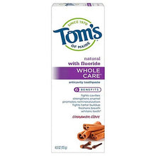Carregar imagem no visualizador da galeria, Tom's of Maine Whole Care w/Fluoride-4oz