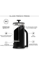 Load image into Gallery viewer, Lafeeca Glass French Press Coffee Maker