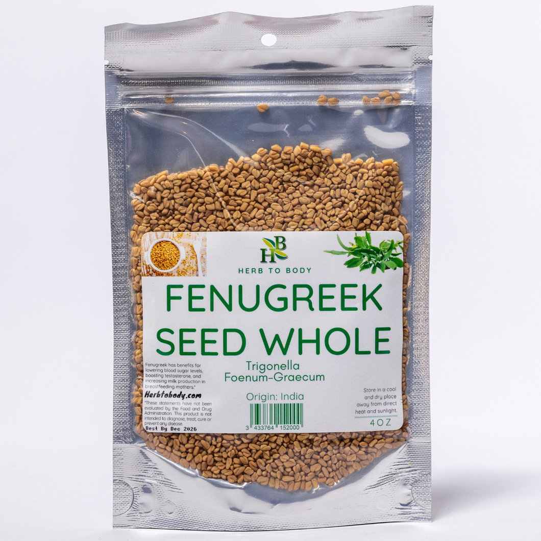 Herb To Body Fenugreek Seed- Whole