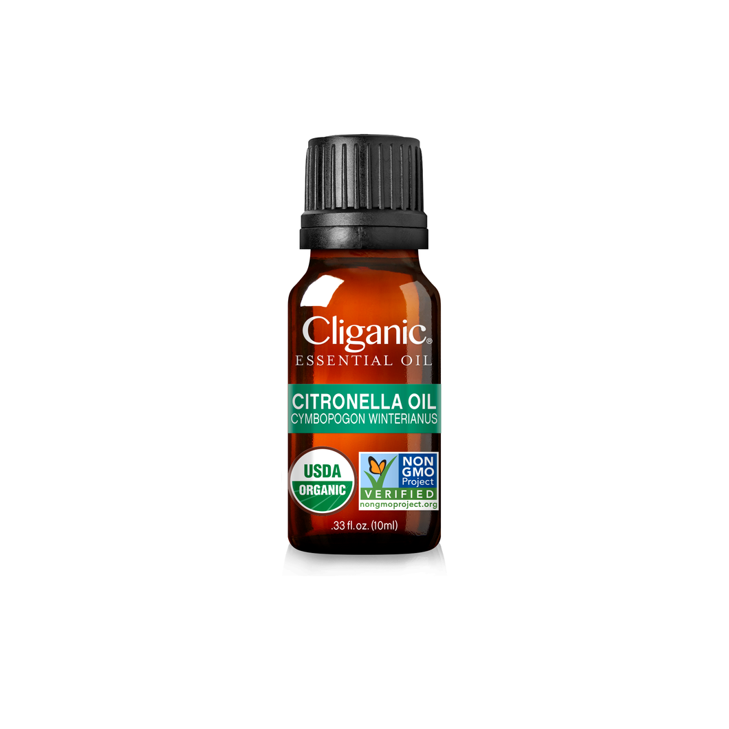 Cliganic - Essential Oil Singles - Citronella Oil: 10ml