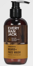 Load image into Gallery viewer, Every Man Jack Beard + Face Wash-6.7oz Sandalwood

