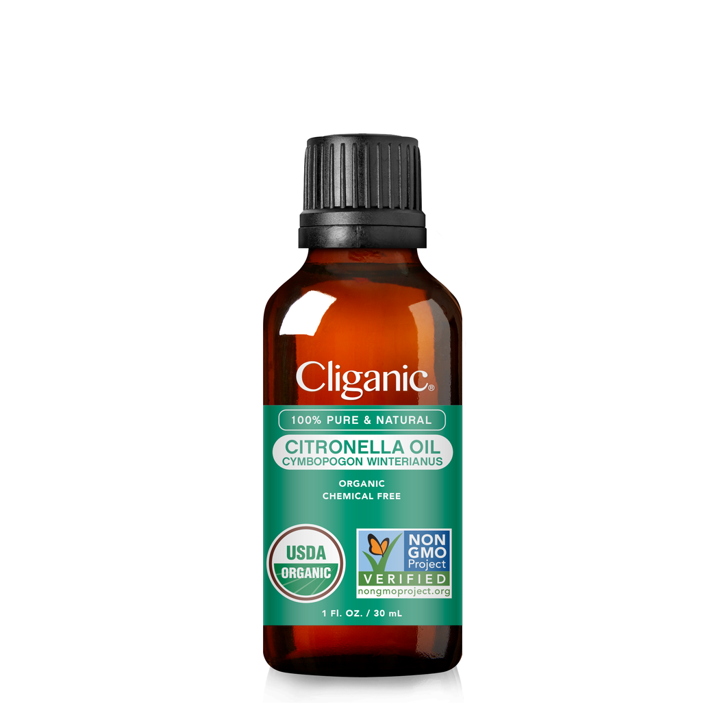 Cliganic - Essential Oil Singles - Citronella Oil: 1oz