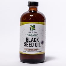 Load image into Gallery viewer, Herb To Body Organic Black Seed Oil: 8oz

