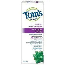Load image into Gallery viewer, Tom&#39;s of Maine Whole Care w/Fluoride-4oz
