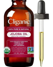 Load image into Gallery viewer, Cliganic Organic Jojoba Oil
