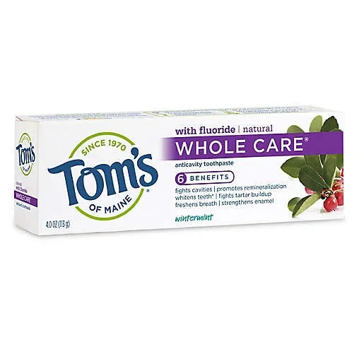 Tom's of Maine Whole Care w/Fluoride-4oz