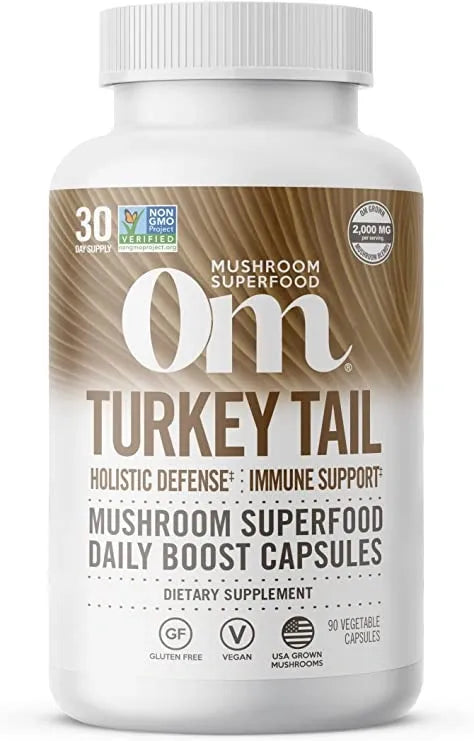 Om Turkey Tail Vegan Capsules (90ct)