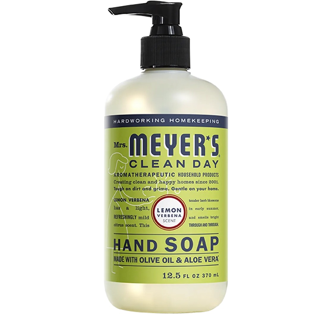 Mrs. Meyer’s Clean Day Lemon Verbena Liquid Hand Soap-12.5 fl oz