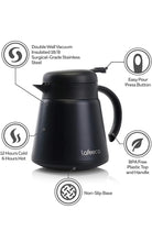 Load image into Gallery viewer, Lafeeca Thermal Vacuum Insulated Coffee Carafe-800ML

