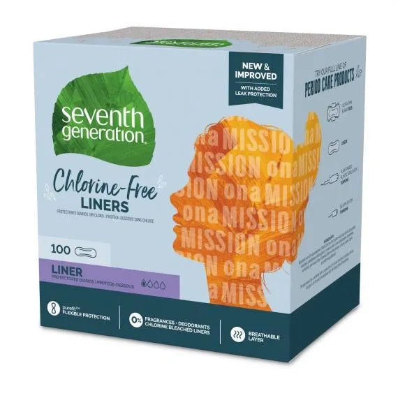 Seventh Generation Free & Clear Pantiliners 50ct