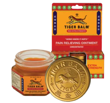 Tiger Balm Extra Strength Pain Relief Ointment-.63 oz