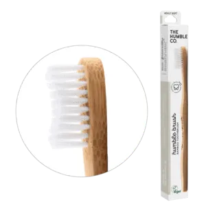 The Humble Co Bamboo Toothbrush-Adult-Soft-White